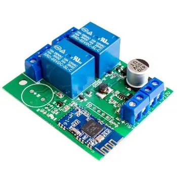 

5pcs/lot 2 Channel Relay Module Bluetooth 4.0 BLE for Apple Android Phone IOT