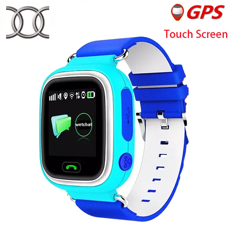 

kids GPS Smart Baby Watch Q90 Touch Screen WIFI watch phone SOS Calling tracker remote Monitor for children pk q50 q100 Q60