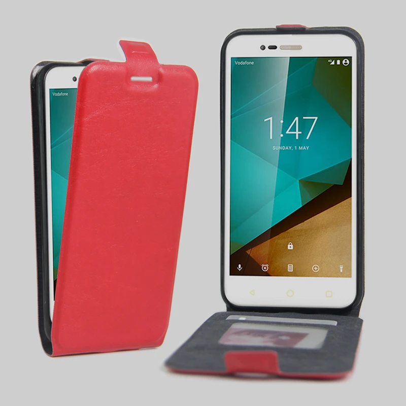 for Vodafone Smart Prime 7 vf600 Case Flip Vertical PU Leather