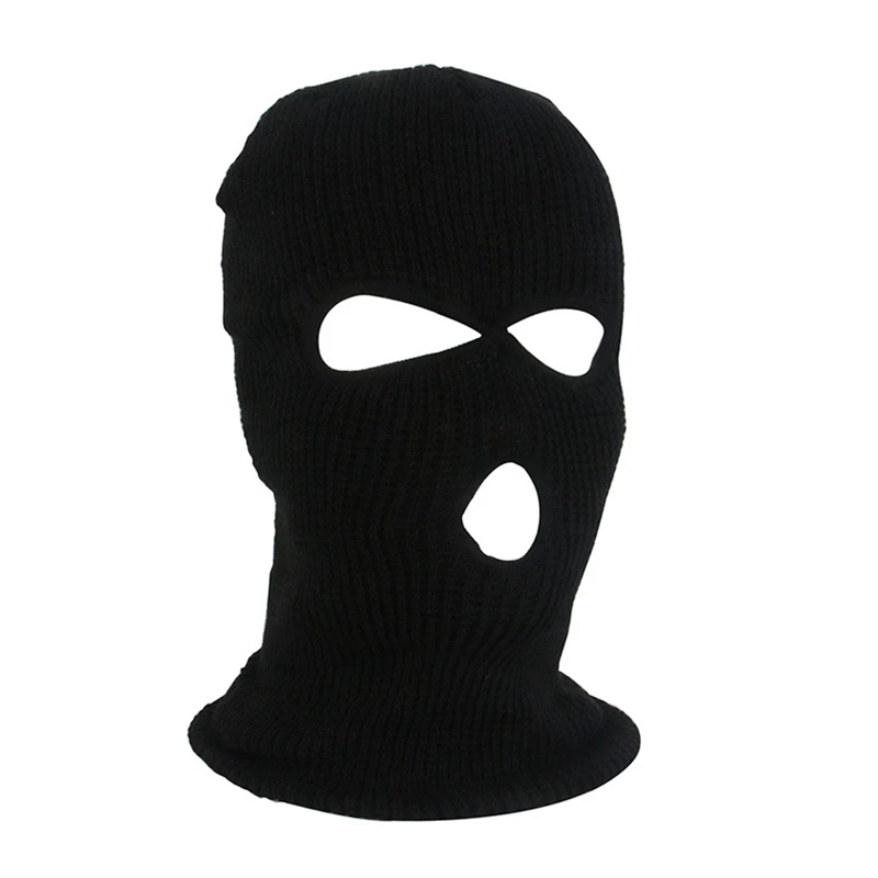 

Men Windproof Face Mask Winter Knitted Bike Motorcycle Neck Warmer Mask Full Face Cover Cycling Hat Outdoors Helmet