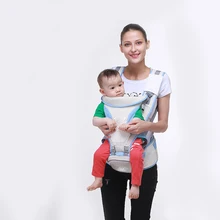 Регулируемый Детский младенец безопасности Перевозчик 360 четыре положения поясной ремень мягкий слинг младенца