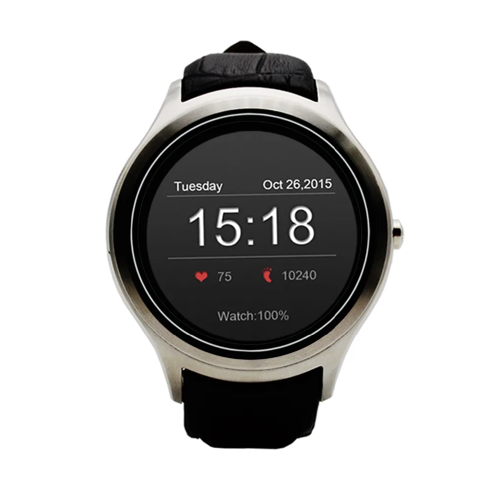 Luxury Bluetooth Smart Watch Wrist Smartwatch Men Wristwatch Wearable Device for apple IOS android 4 4Phone