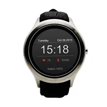 Luxus Bluetooth Smart Watch Wrist Smartwatch Männer Armbanduhr Tragbares Gerät für apple IOS android 4.4 Telefon