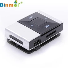 Hot Sales Binmer 2018 Hot E5 MP3 players Mini USB Clip Digital Mp3 Music Player Support 8GB SD TF Ca