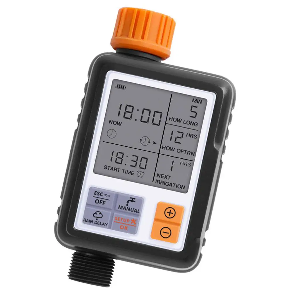 

Sprinkler Controller Europe Universal Large Screen Large Garden Solenoid Valve Timer Automatic Watering Device Irrigation