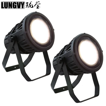 

Free Shipping 2pcs/Lot Waterproof 200W Warm White And Cold White Aluminum Case Led Par Light Super Power Led Par Lighting