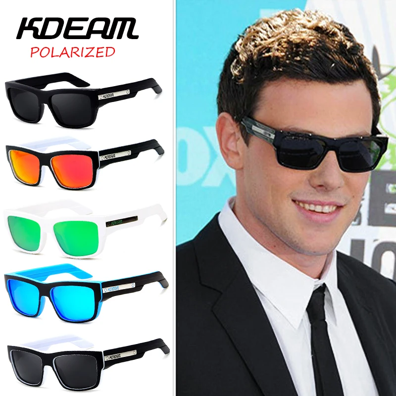 

Sport Classic Small-box Men's Sunglasses HD Polarizing Fishing Glasses Outdoor Party Sunglasses Eyewear 5 Colors UV400 KD900