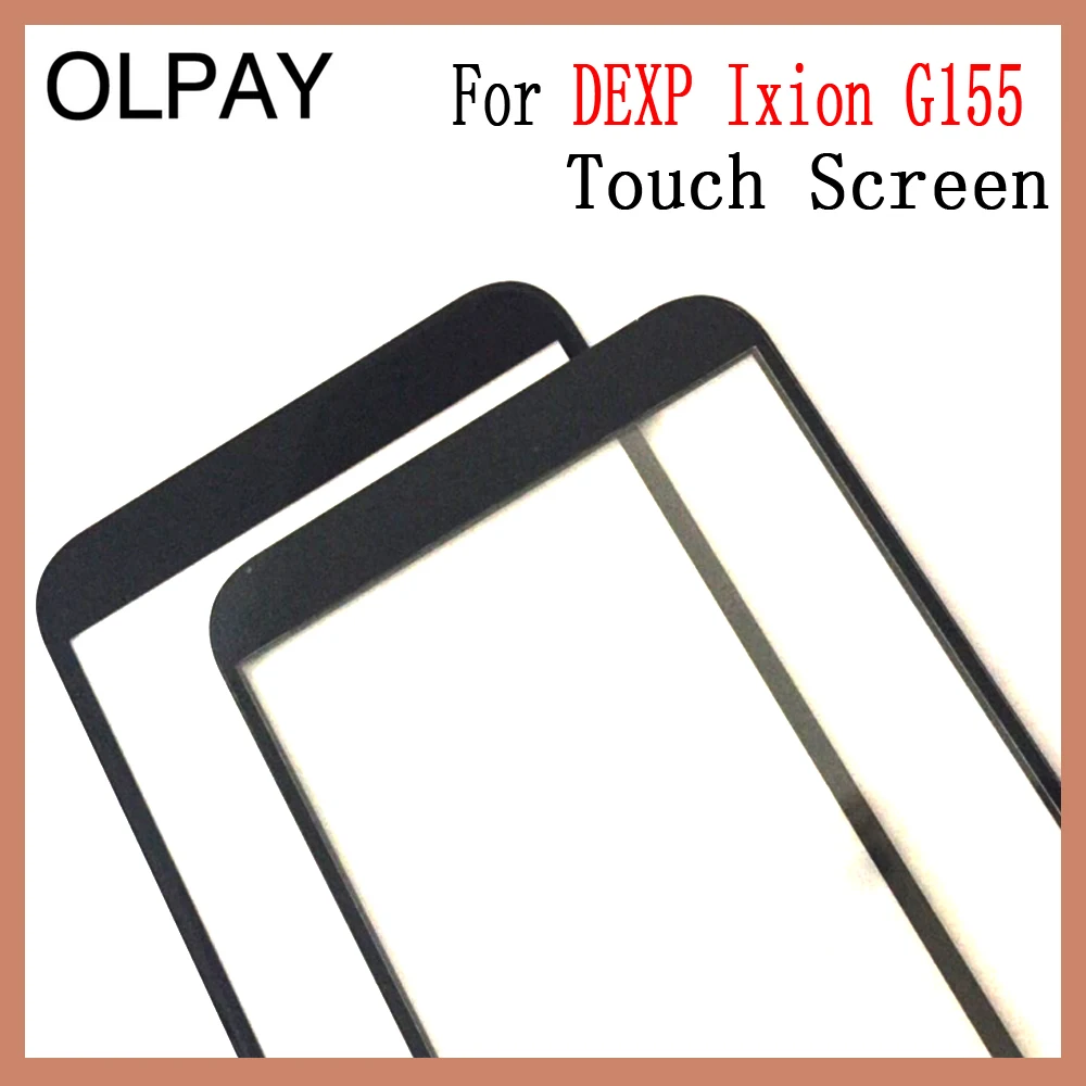 OLPAY 5.5'' Mobile Phone Touch Screen Digitizer For Dexp Ixion G155 Touch Glass Sensor Tools Free Adhesive And Wipes