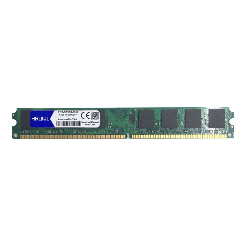 HRUIYL PC Оперативная память DDR2 800 667 1 GB 533 Mhz 2 ГБ 4 ГБ памяти Memoria модуль настольный компьютер PC2-4200U PC2-5300U PC2-6400U 2G DDR 2 4G