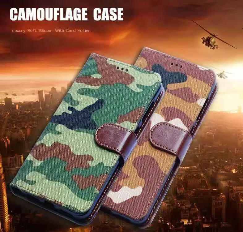 

Army Camouflage Leather Phone Case For Huawei P7 P8 P9 Lite 2017 P9 Lite Mini P10 P20 Mate10 Mate20 Lite Pro V9 V10 Wallet Cover