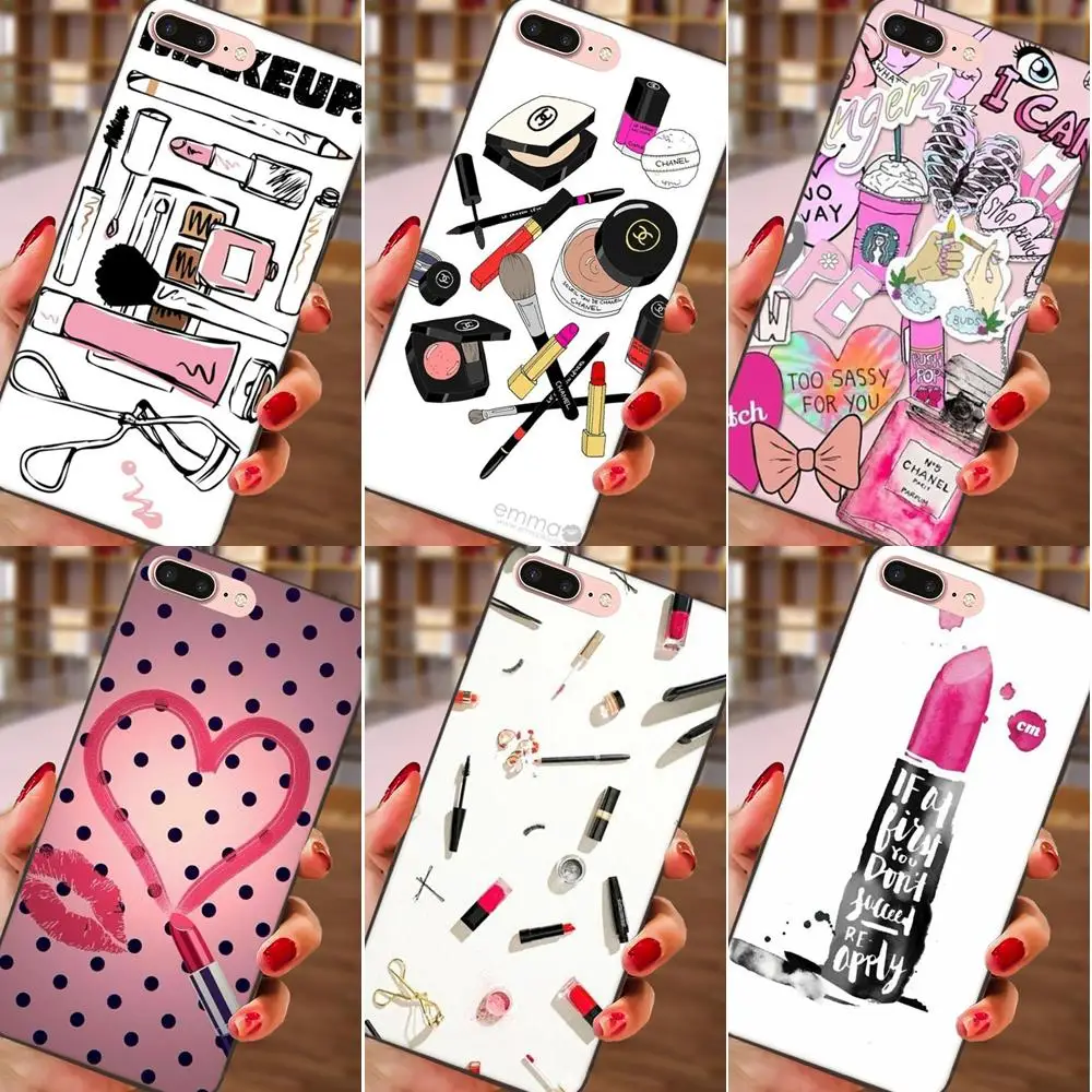 

Cute Beauty Makeup Lover Lipstick For Huawei Honor 5A 6A 6C 7A 7C 7X 8A 8C 8X 9 10 P8 P9 P10 P20 P30 Mini Lite Plus