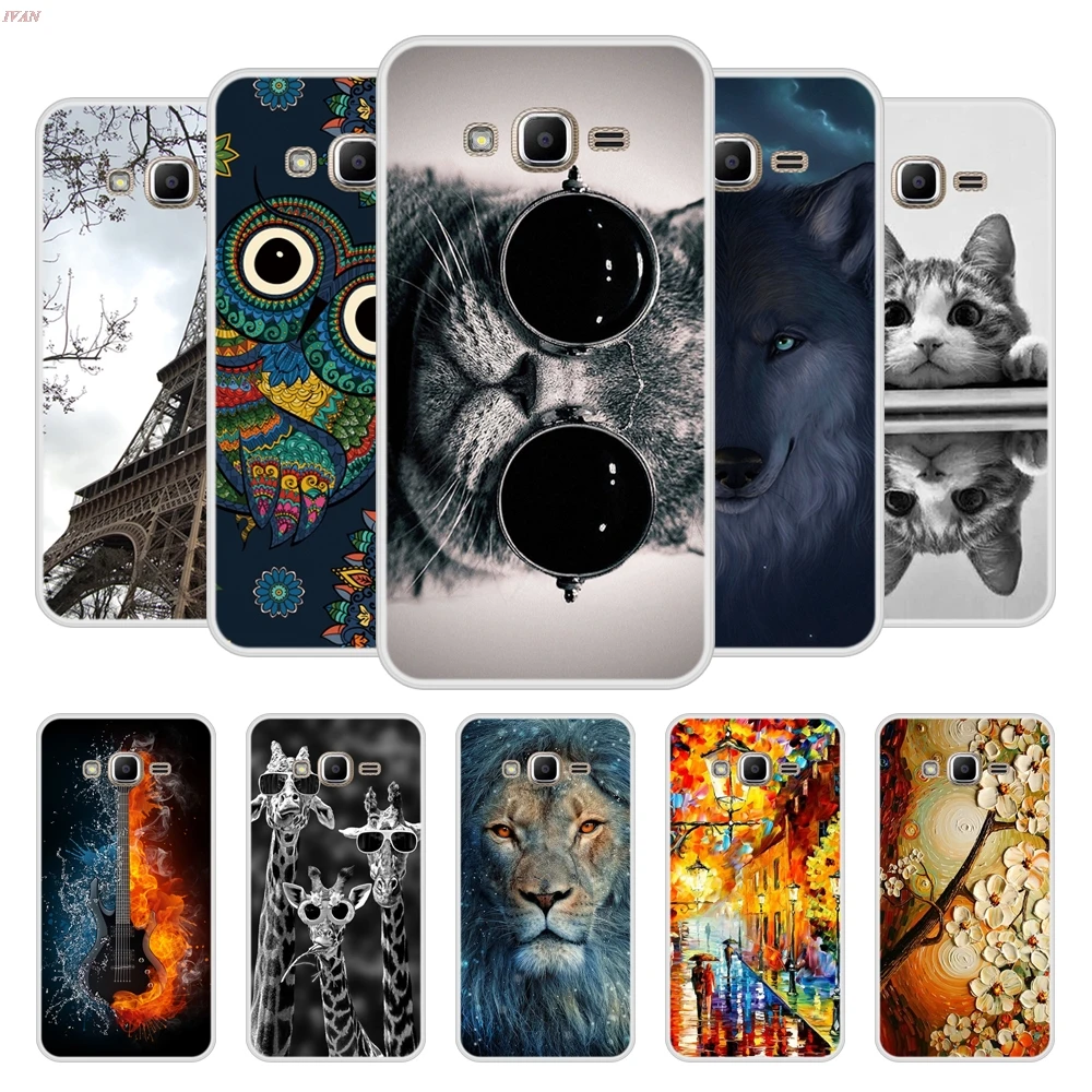 

Phone Case for Samsung Galaxy J2 prime Soft Silicone TPU Chic Patterned Printing for Samsung J2 prime Case Cover