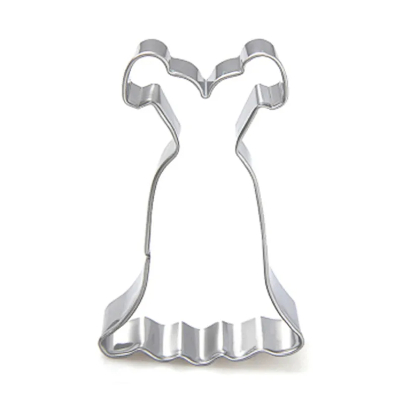 

VOGVIGO Women Skirt Shape Cake Mold Cookie Cutter 1c Fondant Cake Decorating Tools Sugarcraft Cutter Cake Baking Tool