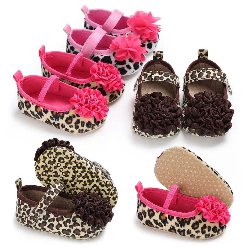 

Newborn 0-18M Infants Baby Girl Soft Crib Shoes Moccasin Prewalker Sole Shoes