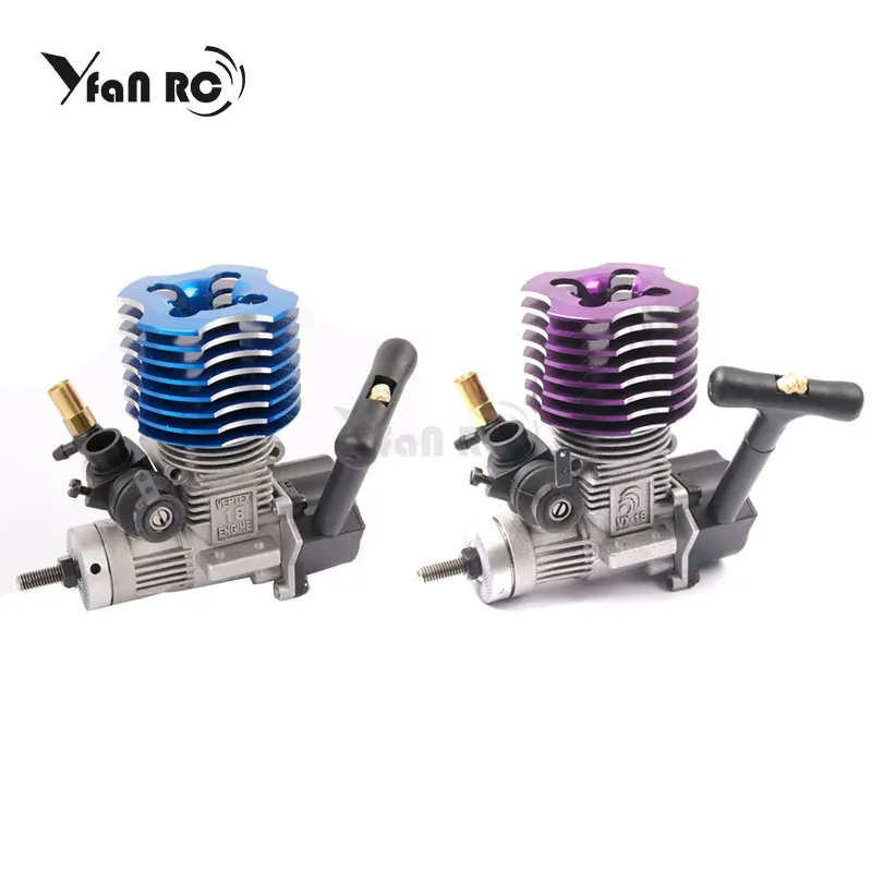 HSP 02060VX 18 Двигатель 2.74cc Pull Starter фиолетовый RC 1/10 нитро автомобиль на дороге багги
