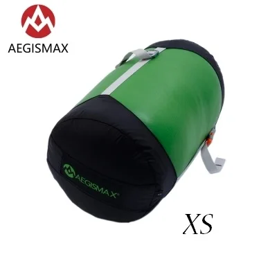 AEGISMAX наружный спальный мешок, компрессионный мешок, водостойкий мешок для хранения, сумка для переноски, спальный мешок, аксессуары - Цвет: XS