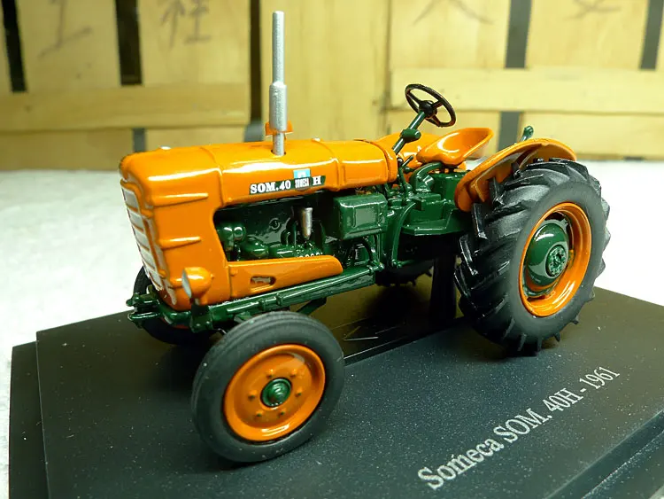 

rare Someca SOM 40H tractor agricultural vehicle model Scale Model 1:43 Alloy Collection Model