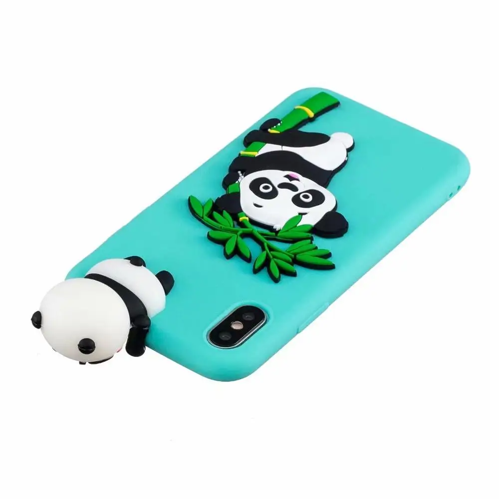 3D мультфильм панда чехол для huawei P30 Lite mate 20 pro Nova 3i Y3 Y5 2018 Y9 Y7 P Smart 2019 Honor 10