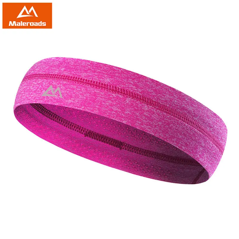 

Maleroads High Quality Men Women Camoflage Silicone Sweatband Anti-slip Yoga Headband Sports Hair Bands Sweat Head Band Headwear