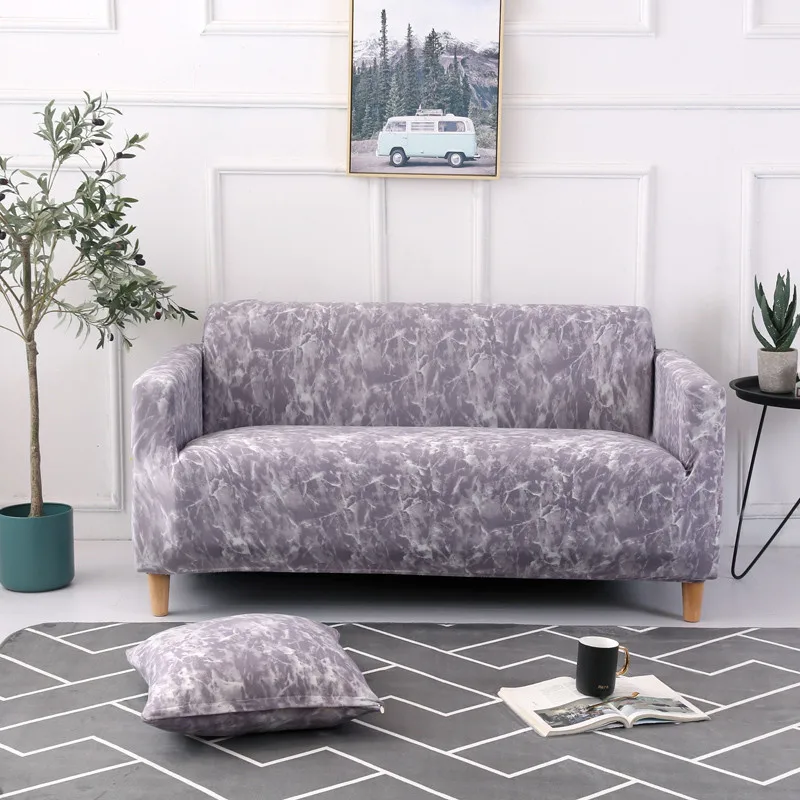 Гостиная чехол для дивана из двух или трех слоев угол eurocovers для диванов 1/2/3/4 местный диван мебель крышка для кресла чехол - Цвет: 30084