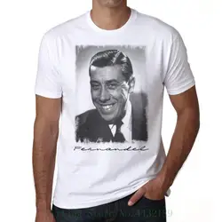 Fernandel футболка, Hommes футболка Blanc, Для мужчин s футболка белый, Кадо подарок футболка 2018 летние футболки для Для мужчин