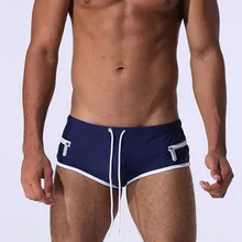 Новинка, Мужская одежда для плавания, сексуальные плавки, Sunga, сексуальный купальник, мужские плавки, пляжные шорты De Praia Ho, мужские s Maillot De Bain