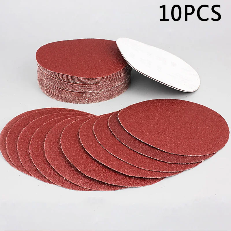 

10pcs 4 inches 100mm 320 Grit Sanding Discs Sandpapers for Polishing Sanding