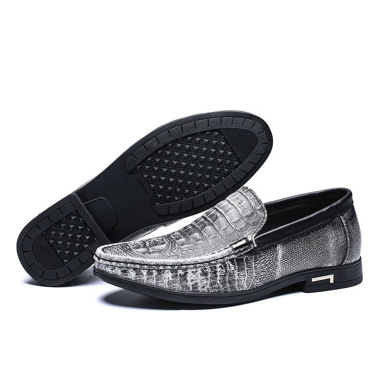 Atmungs lining Stil brown Casual none Material Material Komfort Faul Schuhe Fahren Luxus Wohnungen none Faulenzer Mode Lining Mycolen Frühling Britischen Designer Männer 5gwSSq
