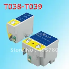 10 шт. T038/T039 чернильный картридж для принтера EPSON STYLUS C41SX C41 C41UX C43 C43UX C43SX C45 CX1500