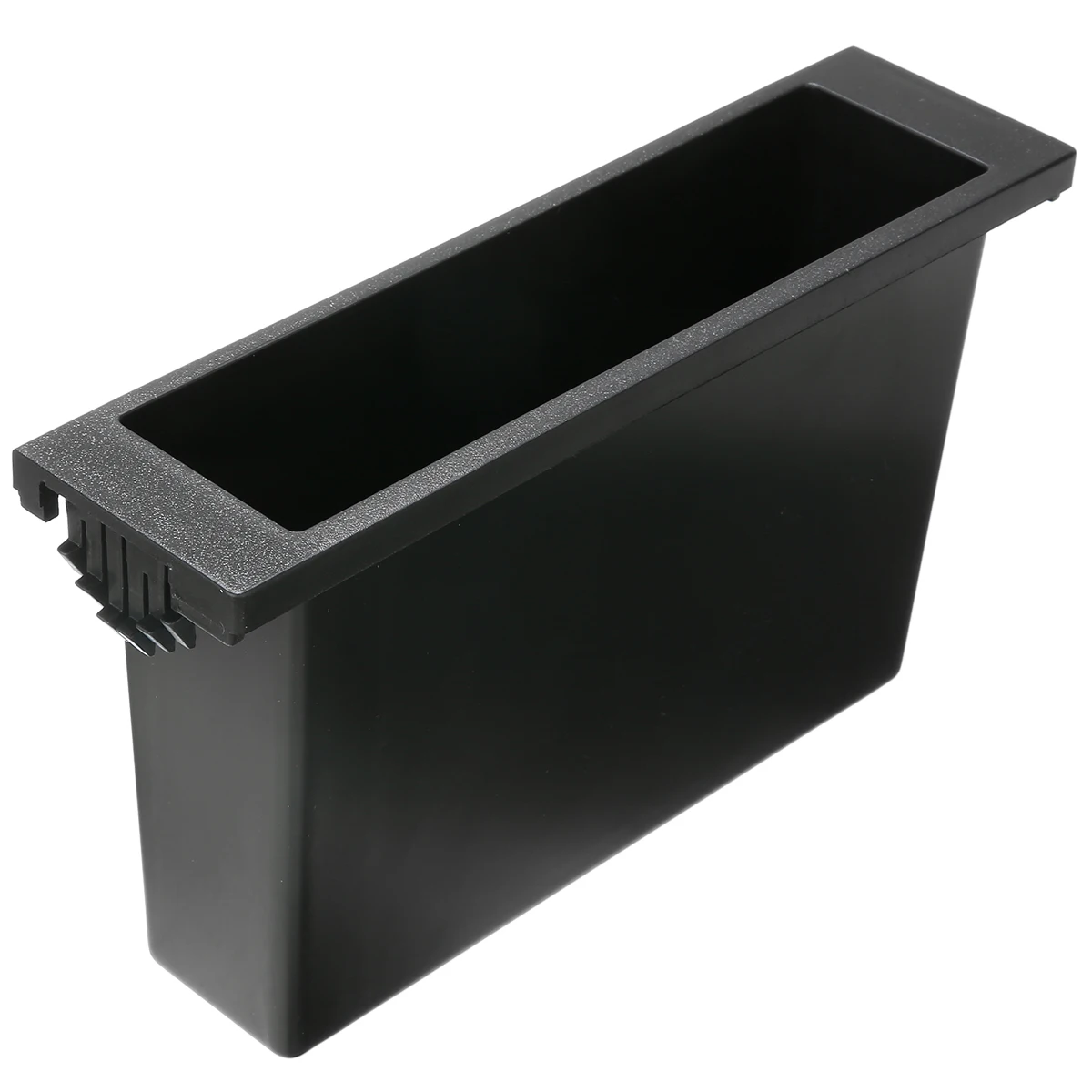 Universal Single 1 Din Car Vehicle Radio Compartment Installation Storage Box Pocket Dash DIY Kit Accessories 18.9x10.7x5.3cm