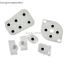 Chengchengdianwan Проводящий Пуговицы резиновые ремонт Запчасти для авто для N64 N 64 контроллер радость Pad кремния pad 50 компл./лот