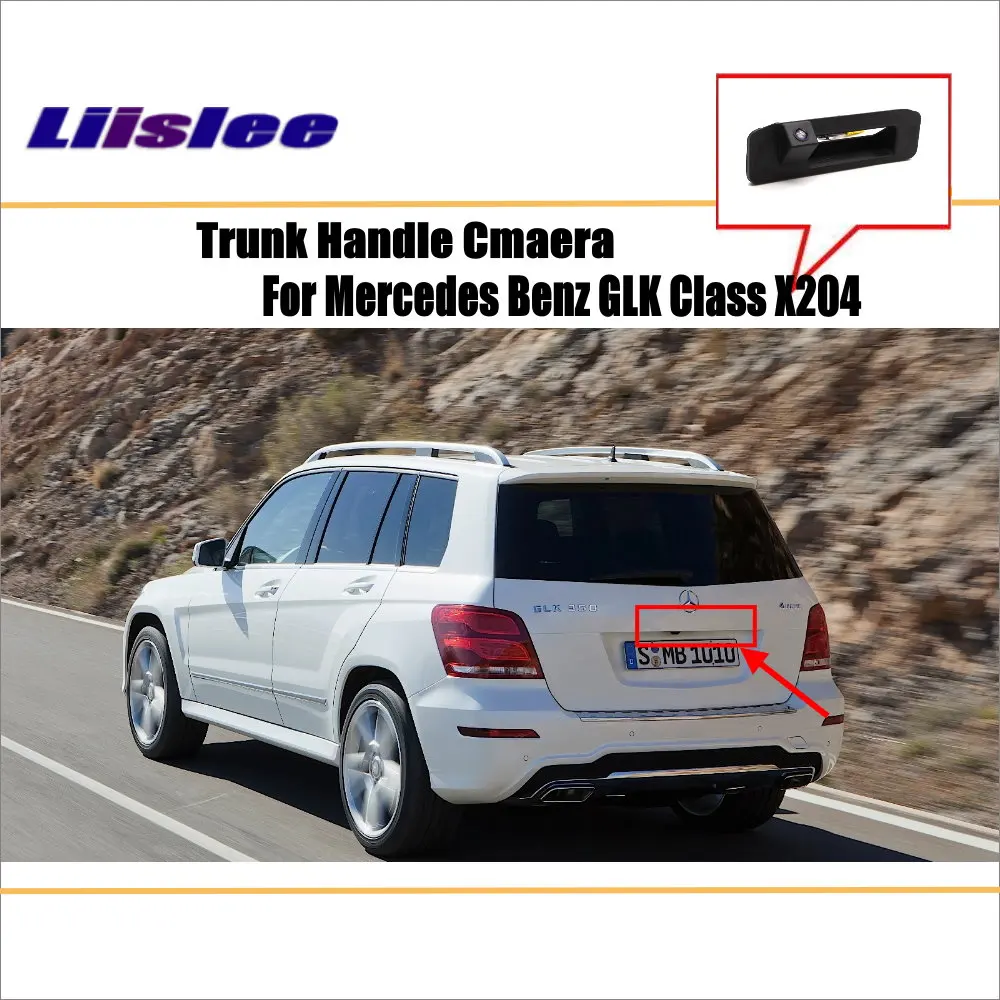 Автомобильная парковочная камера/камера заднего вида для Mercedes Benz GLK Class X204/камера заднего вида/ручка багажника OEM