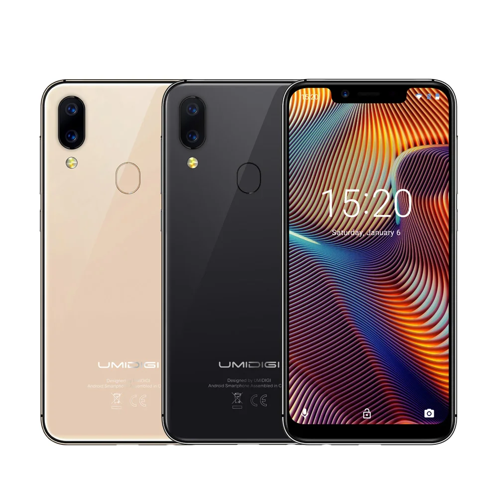 UMIDIGI A3 Pro глобальная лента Android 8,1 5," 19:9 полноэкранный смартфон, 3 Гб оперативной памяти, 32 Гб встроенной памяти, Quad core 12MP 5MP Face ID Dual core 4 аппарат не привязан к оператору сотовой связи для мобильного телефона