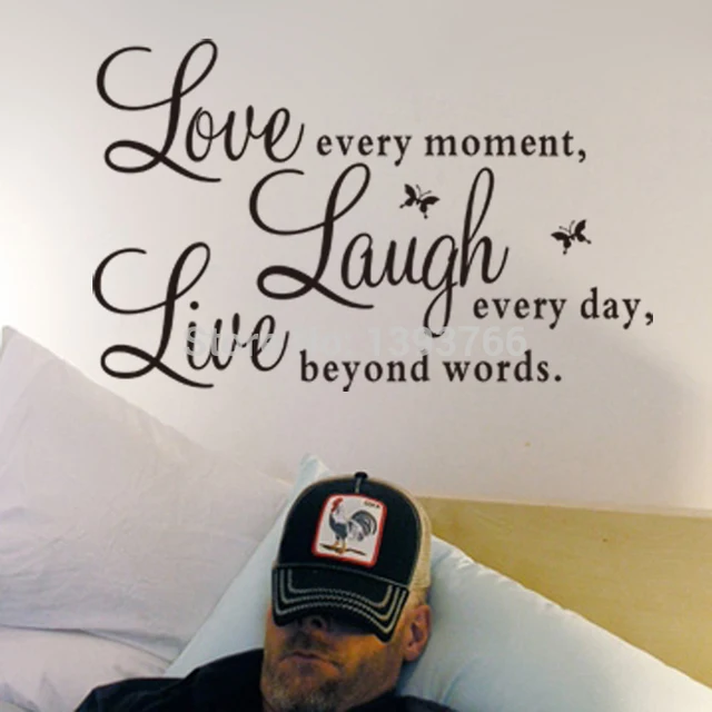 Live Love Laugh Letters Quotes Erfly Wall Stickers Decal Pvc Live Love Laugh Letters Quotes Erfly Wall Stickers Decal Pvc Home Decor Paper Diy Art