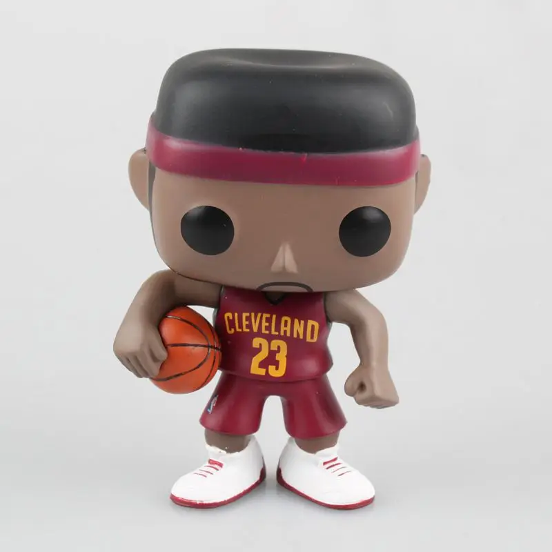 Фигурки героев LeBron James 10 см 2k Los Cleveland Коллекционная модель игрушки для детей|action &