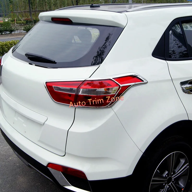 4 шт. задний светильник ABS фонарь Накладка для Hyundai Creta / ix25 2014 2017|trim|trim covertrim light |