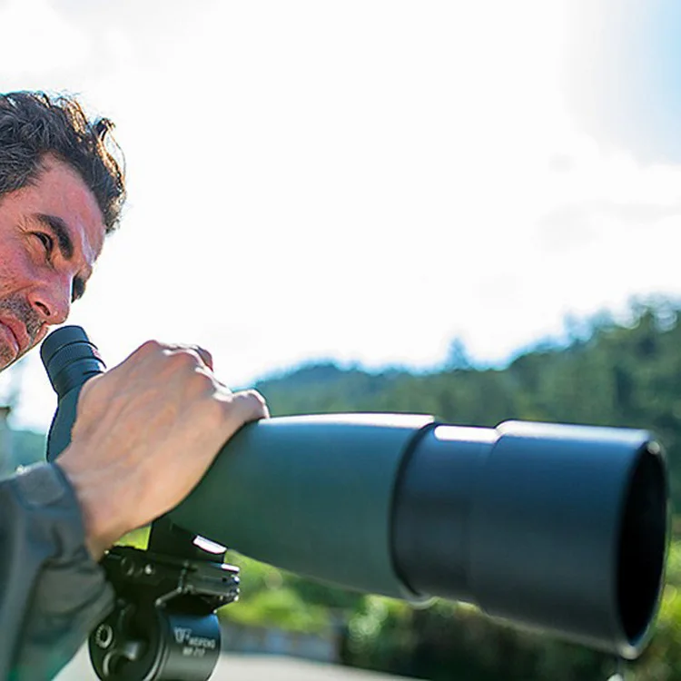 

25-75 times Spotting Scope Zoom Telescope 5.0M Waterproof Birdwatch Hunting Monocular & Universal Phone Adapter MountF9308