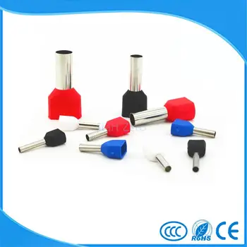 

TE7508 double pipe Insulated cold press Terminal Copper Crimp Connector 500PCS