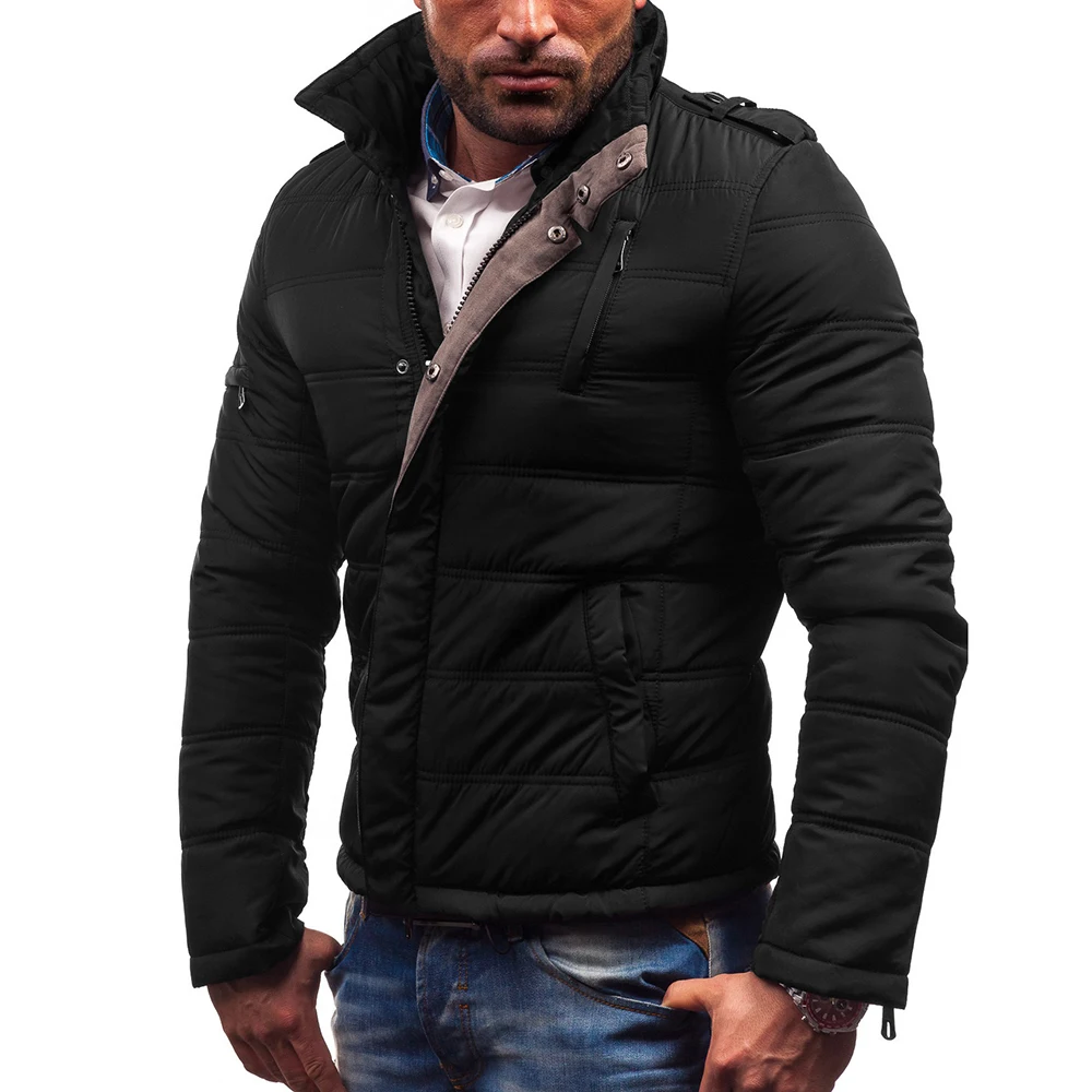 2018 Winter Men Jacket Casual Hot Sale High Quality Soild