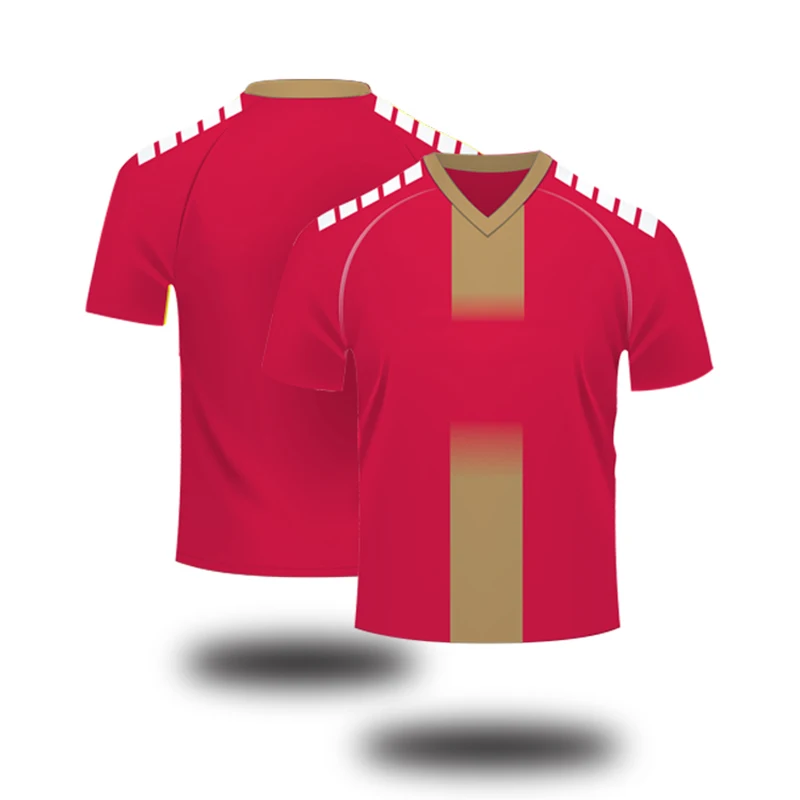 Uitmaken vonk doe niet Hot Sale New Model Sportswear Red Sporting Football Jersey Shirt Soccer  Jersey For Men/Women _ - AliExpress Mobile