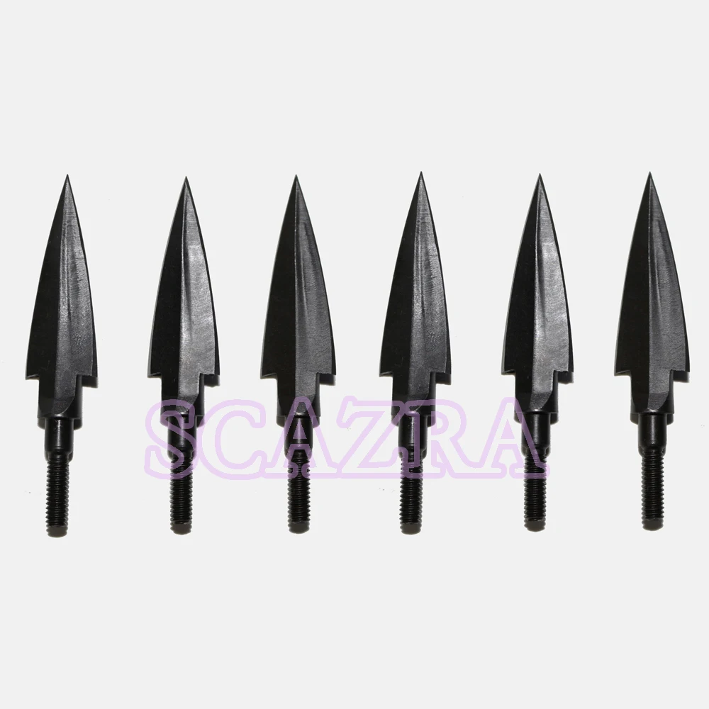 6pcs Hunting steel 145Gr Vintage Broadheads Archery Arrow Head