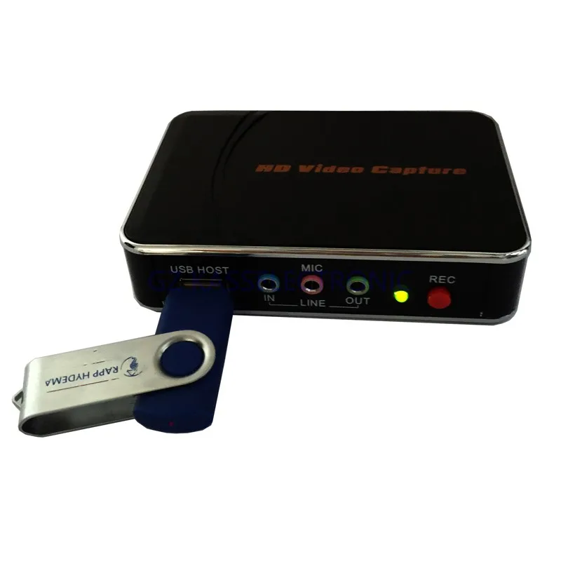 

2017 New HD video capture 1080P HDMI/YPbPr Recorder for  all game, Free shipping