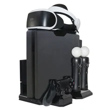 Кронштейн для хранения база вертикальная подставка-держатель+ PSVR держатель очков кронштейн для playstation VR гарнитура/PS4/PS4 Pro/PS4 Slim