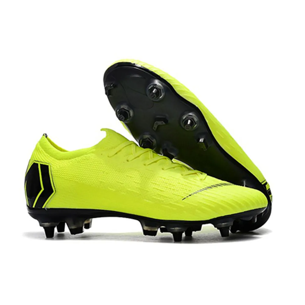 

9 Colors Best Quality Superfly Fury VII Elite SG AC Soccer Shoes Mens Low Ankle Football Boots Cleats Free Shipping