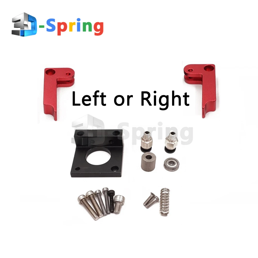

MK8 Extruder Kit Hotend Driver Feeder NO Bracket Left Right Hand for 3D Printer 1.75mm 3mm RepRap Prusa I3 Bowden Makerbot