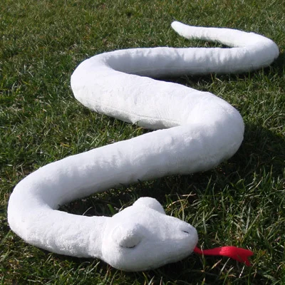 Большой 120 см белая змея мягкие плюшевые игрушки мультфильм змея, забавные игрушки, подарок на день рождения, Рождество подарок 0497
