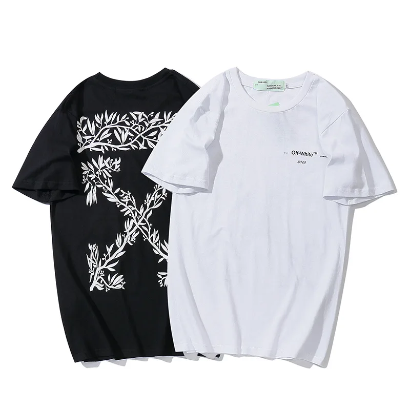 19SS OFF-WHITE OW Basic Doodle эскиз пузырьковая стрела футболка с коротким рукавом