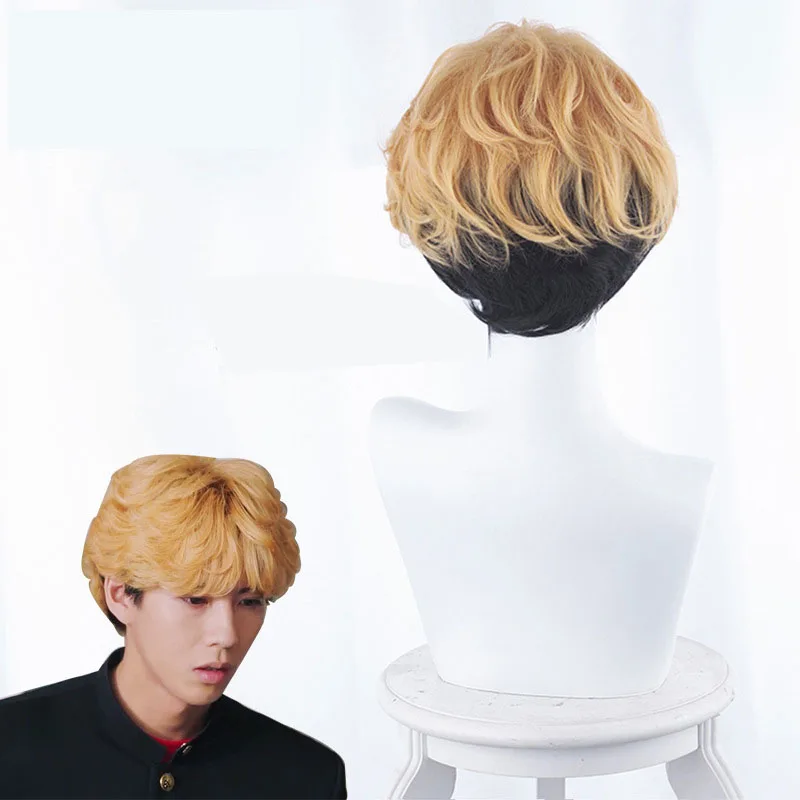 Cosroad Kyou Kara Ore Wa Mitsuhashi Takashi Shinji Ito Rika Akasaka Kyoko Hayakawa Cosplay Wigs  Man Momen Party Role Play Wigs0 (4)