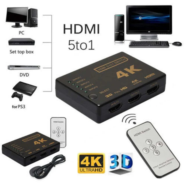 Best Offers TV Stick Home Audio Video Equipments IR Remote HUB Switcher Splitter For Chromecast Android Apple TV Miracast Anycast Youtube Best Offers TV Stick Home Audio Video Equipments IR Remote HUB Switcher Splitter For Chromecast Android Apple TV Miracast Anycast Youtube
