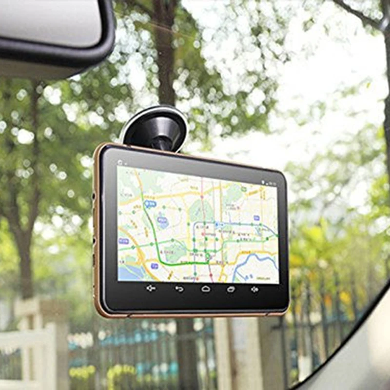 7 дюймов Android gps навигация Wifi Bluetooth 1080P Автомобильный видеорегистратор с gps навигаторами зеркало заднего вида dvr gps карта туристический